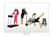 The Gym Photograph by Alessandro Pezzo The Gym Photograph by Alessandro Pezzo