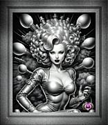 The Hands Of Atomic Science Are Everywhere Barbenheimer Retro Fusion Pin Up AI Art by Xzendor7 Digital Art by Xzendor7 The Hands Of Atomic Science Are Everywhere Barbenheimer Retro Fusion Pin Up AI Art by Xzendor7 Digital Art by Xzendor7