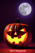 The Happy Pumpkin Photograph by Mark Andrew Thomas