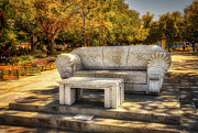The hard sofa Photograph by Micah Offman