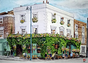 The Hemingford Arms Islington London UK Painting by Francisco Gutierrez The Hemingford Arms Islington London UK Painting by Francisco Gutierrez