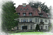 The Hittock Mansion Digital Art by Kirt Tisdale The Hittock Mansion Digital Art by Kirt Tisdale