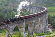 The Jacobite, Glenfinnan, Scotland Photograph by Adrian Hendroff