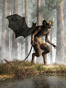 The Jersey Devil Digital Art by Daniel Eskridge
