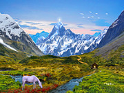 The Journey Begins Painting by Trask Ferrero The Journey Begins Painting by Trask Ferrero