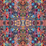 The Joy of Design 64 Quadrupled 5 Digital Art by Helena Tiainen