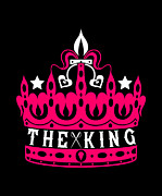 The King Digital Art by Jacob Zelazny