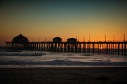The Last Wave - Huntington Beach Photograph by Brett Christenson
