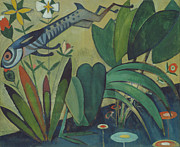 The Leap of the Rabbit. Date/Period 1911. Painting. Oil on canvas Oil on canvas. Painting by Amadeo de Souza Cardoso