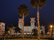 The Lightner Museum During St. Augustine's Nights of Lights Cele Photograph by Dawna Moore Photography