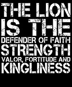 The Lion Is The Defender Of Faith Digital Art by Jacob Zelazny