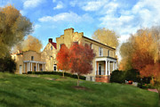The Manor House of Beallair Digital Art by Lois Bryan