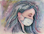 The Mask Painting by Kelly Mills