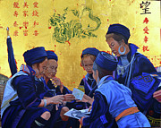 The Meet Market Painting by Thu Nguyen