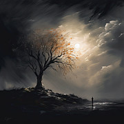 The Moon Knows Painting by Lourry Legarde The Moon Knows Painting by Lourry Legarde