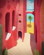 The most obvious path Digital Art by Bespoke Cube