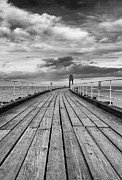 The North Pier, Whitby, North Yorkshire Photograph by David Handson