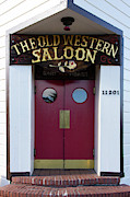 The Old Western Saloon in The Town of Point Reyes Station California R1862 Photograph by Wingsdomain Art and Photography