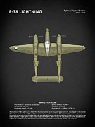 The P-38 Lightning Photograph by Mark Rogan
