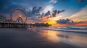 The Pier and the Sky Digital Art by Sven Andersen