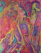 The Power of a Peaceful Heart Painting by Feather Redfox