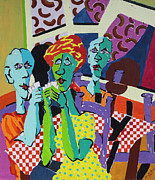 The Queen of Hearts Painting by Jane Crabtree