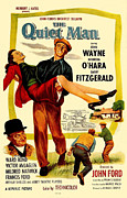 The Quiet Man - 1952 Digital Art by Original Movie Poster The Quiet Man - 1952 Digital Art by Original Movie Poster