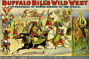 The Real Sons of the Soudan Drawing by Buffalo Bill's Wild West Show Poster