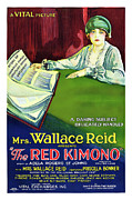The Red Kimono - 1925 Digital Art by Original Movie Poster