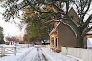 The Rhinoceros Apothecary on a Winter Evening Photograph by Rachel Morrison