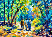 The Road to Emmaus I Photograph by Munir Alawi