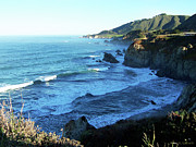 The Rocky Beaches Of Central California Photograph by NL Galbraith