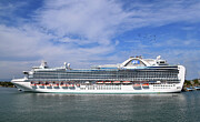The Ruby Princess of Princess Cruises Photograph by Floyd Snyder