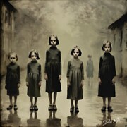 The Siblings of Nowhere Digital Art by David Miller