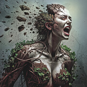 The Suffering Digital Art by Aged Pixel