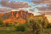 The Superstition Mountains Photograph by Chance Kafka