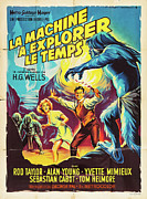 The Time Machine - French - 1960 Digital Art by Original Movie Poster