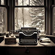 The Typewriter Photograph by My Head Cinema