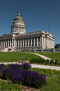 The Utah State Capitol building Salt Lake City Photograph by Dejan Jovanovic