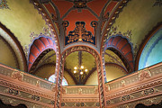 The vaults of the Subotica synagogue Photograph by Dejan Travica The vaults of the Subotica synagogue Photograph by Dejan Travica
