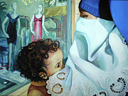 The Veil -1998 Painting by JoAnna Pettit-Almasude