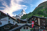 The Village of Zermatt, Switzerland Photograph by Matthew DeGrushe The Village of Zermatt, Switzerland Photograph by Matthew DeGrushe
