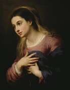 The Virgin of the Annunciation - Bartolome Esteban Murillo Digital Art by Samuel HUYNH