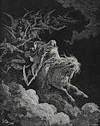 The Vision of Death, 1866 Painting by Gustave Dore