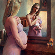 The Wait and the Reward Painting by Anna Rose Bain