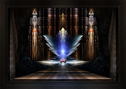The Wings Of Heaven Fractal Art Composition Digital Art by Rolando Burbon