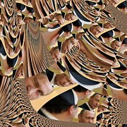 The Wink Symphony Mixed Media by Stephane Poirier
