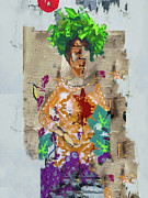The woman with the hair of green leaves Digital Art by Gabi Hampe The woman with the hair of green leaves Digital Art by Gabi Hampe
