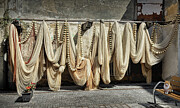 The yard with fishing nets Photograph by Micah Offman