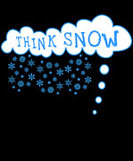 Think Snow Digital Art by Flippin Sweet Gear